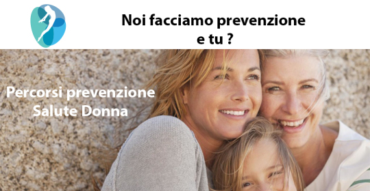 Percorsi prevenzione Salute Donna